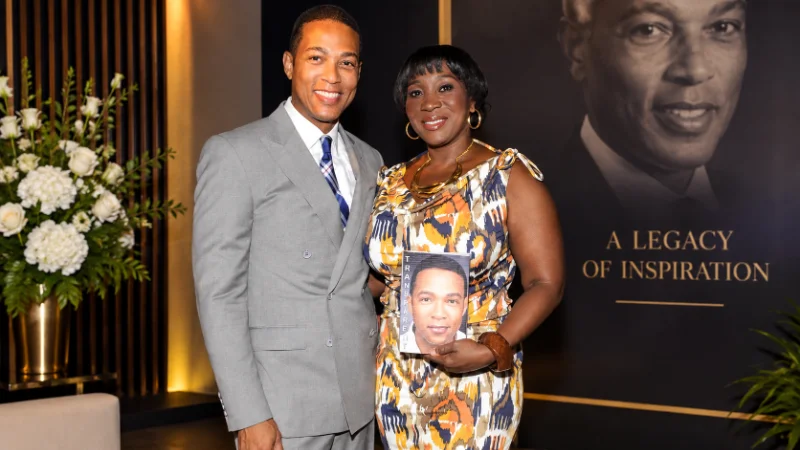 Wedding rings from Don Lemon and Tim Malone's 2024 wedding