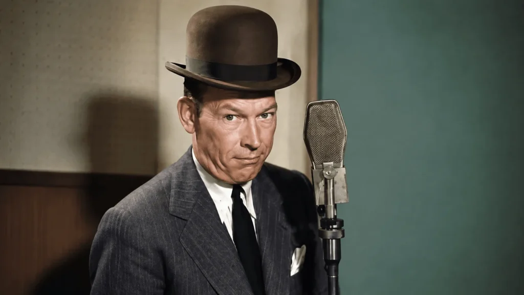 Writing room representing Fred Allen's Allen's Alley scripts