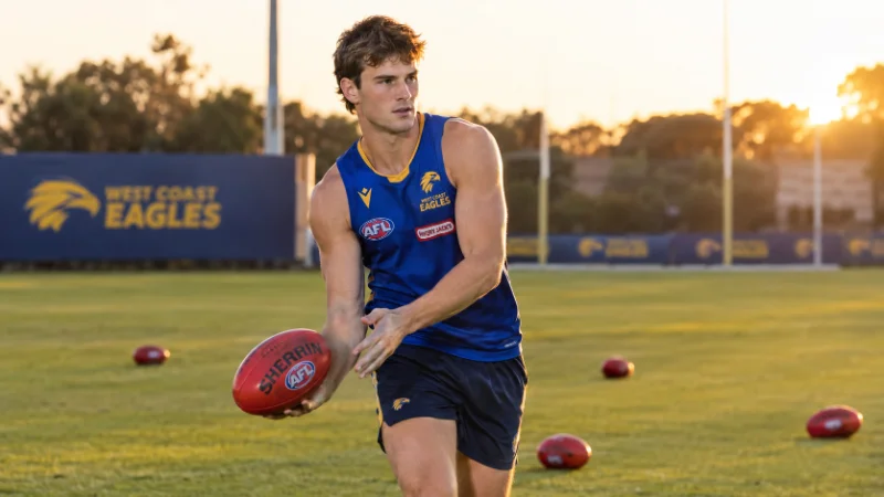 Josh Lindsay reflecting on his rookie season with the West Coast Eagles