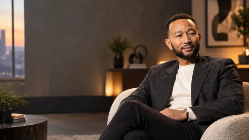 Early career moment reflecting John Legend's words about persistence