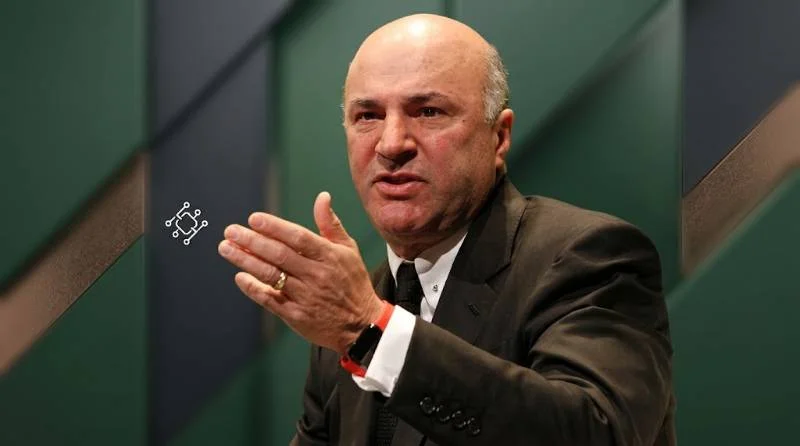 Kevin O’Leary at a proposed data center site in Utah